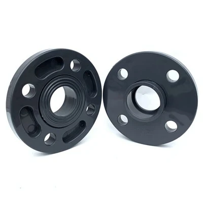 UPVC Corrosion chimique-Bride résistante|Raccord de tuyauterie industriel résistant aux acides et aux alcalis