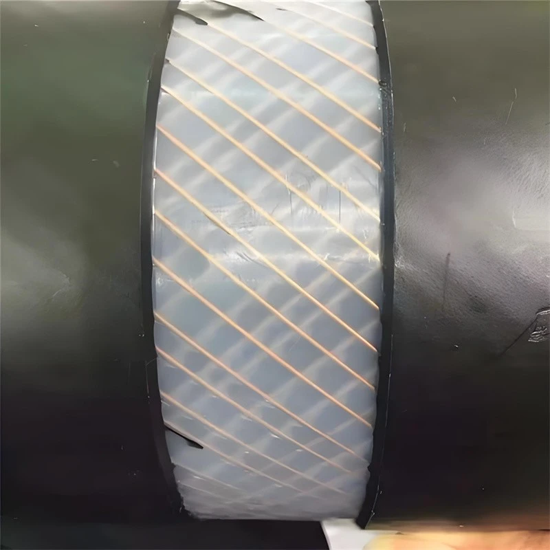 Steel wire reinforced HDPE water supply pipe